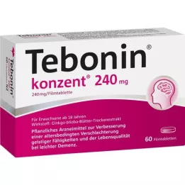 TEBONIN πυκνό επικαλυμμένο με λεπτό υμένιο δισκία 240 mg, 60 τεμ