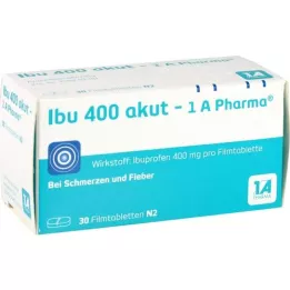 IBU 400 Akut-1a Pharma film-coated tablets, 30 pcs
