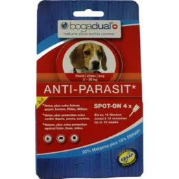 Bogadual Anti-parasit Spot on dog small, 4x1.5 ml
