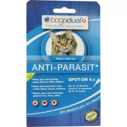 Bogadual Anti-parasit Spot on Cat, 4x0.75 ml