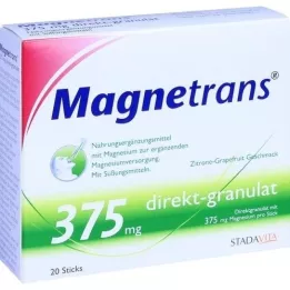 MAGNETRANS Direct 375 mg korrels, 20 st