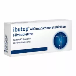IBUTOP 400 mg painkillers film-coated tablets, 20 pcs