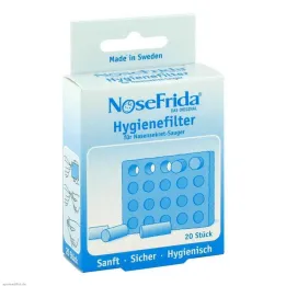 Nasal secretion aspirator hygiene filter Nosefrida, 20 pieces