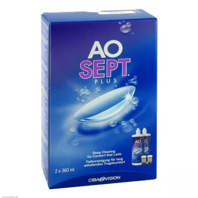 AOSEPT Plus solution, 2x360 ml AOSEPT Plus solution, 2x360 ml