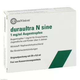 DURAULTRA N sine eye drops, 20X0.6 ml