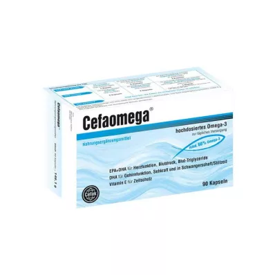 CEFAOMEGA capsules, 90 pcs CEFAOMEGA capsules, 90 pcs