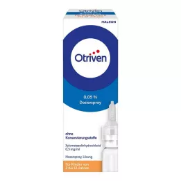 OTRIVEN 0.05% dosing spray without preservatives, 10 ml
