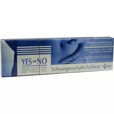 YES OR NO hCG 10 mlU Schwangerschafts-Frühtest, 1 St