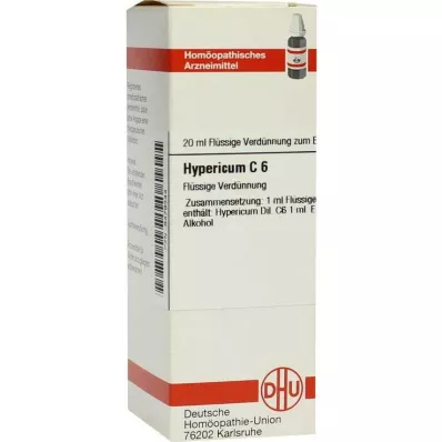 HYPERICUM C 6 Dilution, 20 ml