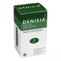 DENISIA 1 cold tablets, 80 pcs