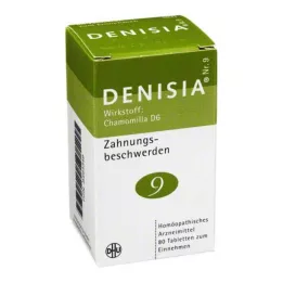 DENISIA 9 Teething Tablets, 80 pcs