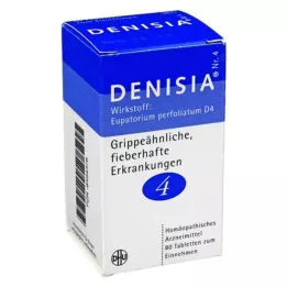DENISIA 4 flu-like illnesses tablets, 80 pcs