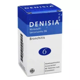 DENISIA 6 Respiratory Diseases Tablets, 80 pcs