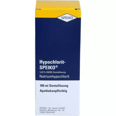 HYPOCHLORIT Speiko solution, 100 ml
