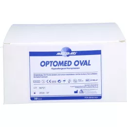 OPTOMED Oval Wound Association Self -Kl.Master AID, 50 pcs