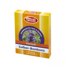 FLORIMEL Sage sweets with vitamin C, 50 g
