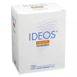 IDEOS 500 mg/400 IU chewable tablets, 90 pcs