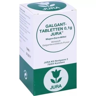 GALGANTTABLETTEN 0.1 g Jura, 600 pcs
