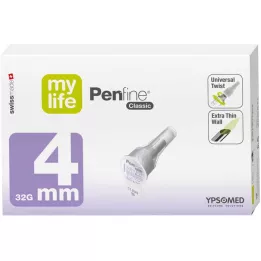 MYLIFE Penfine Classic cannula 4 mm, 100 pcs