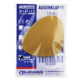 Eye patch with elastic band sand, 1 pc