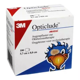 OPTICLUDE 3M maxi 5.7x8 cm 1539/100, 100 pcs