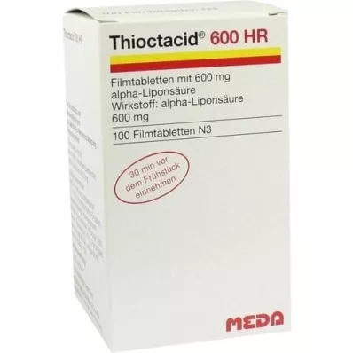 THIOCTACID 600 HR film -coated tablets, 100 pcs