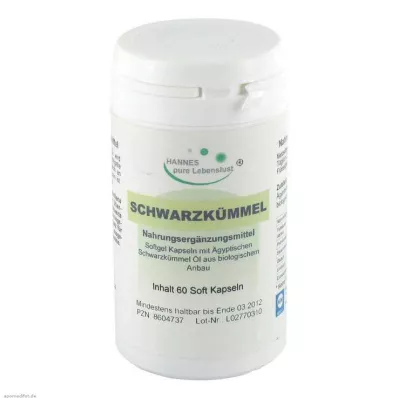 SCHWARZKÜMMEL CAPSULES, 60 pcs