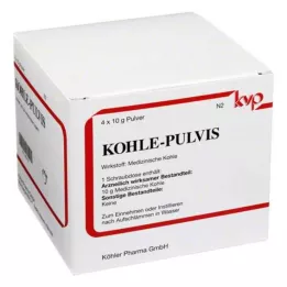 KOHLE pulvis powder, 4X10 g