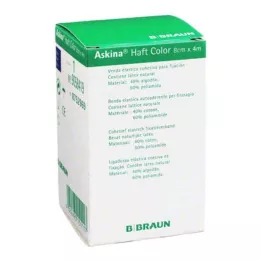 ASKINA Adhesive bandage Color 8 cmx4 m blue, 1 piece