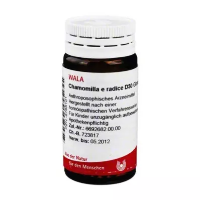 CHAMOMILLA E radice D 30 globules, 20 g