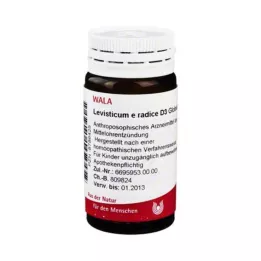 LEVISTICUM E radice D 3 globules, 20 g