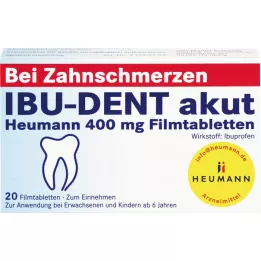 IBU-DENT acute Heumann 400 mg film-coated tablets, 20 pcs