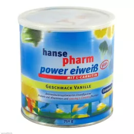 HANSEPHARM Power protein plus vanilla powder, 750 g