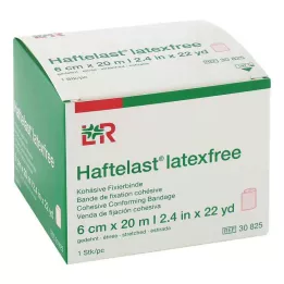 HAFTELAST Fixation bandage, cohesive, latex-free, 6 cm x 20 m, cream, 1 piece