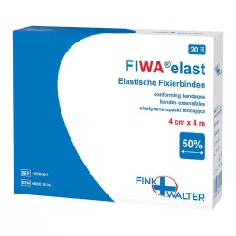 FIXIERBINDE elastic 4 cmx4 m loose, 1X20 pcs