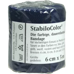 BORT Stabilocolor kötés 6 cm kék, 1 db