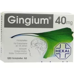 GINGIUM 40 mg Filmtabletten, 120 St