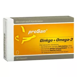 PROSAN Κάψουλες Ginkgo+Omega-3, 30 τεμ