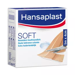 HANSAPLAST Soft plaster 4 cmx5 m roll, 1 piece