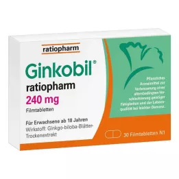 GINKOBIL-ratiopharm 240 mg film-coated tablets, 30 pcs