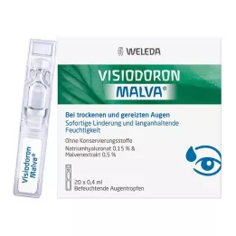 VISIODORON Malva eye drops in single dose pipet., 20X0.4 ml
