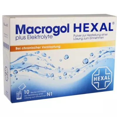 MACROGOL HEXAL plus Elektrolyte Plv.z.H.e.L.z.E., 10 St