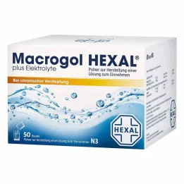 MACROGOL HEXAL plus electrolytes Plv.z.H.e.L.z.E., 50 pcs