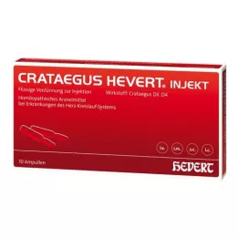 CRATAEGUS HEVERT Injektálási ampulok, 10 db