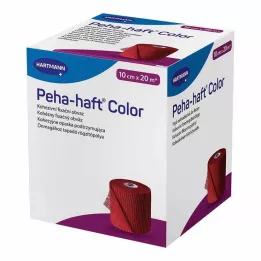 PEHA-HAFT Color Fixing Tape latex-free 10 cm x 20 m red, 1 piece
