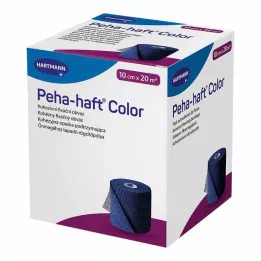 PEHA-HAFT Color Fixing Tape latex-free 10 cm x 20 m blue, 1 piece