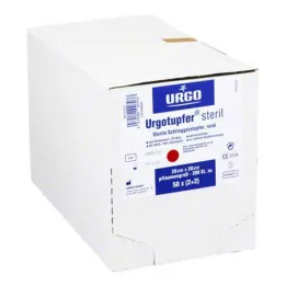 URGOTUPFER plum-sized sterile 2+2, 50 pcs