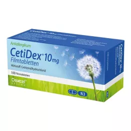 CETIDEX 10 mg film-coated tablets, 100 pcs