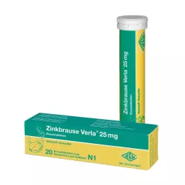 ZINKBRAUSE Verla 25 mg effervescent tablets, 20 pcs