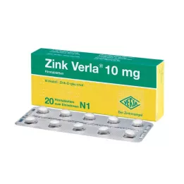 ZINK VERLA 10 mg film-coated tablets, 20 pcs